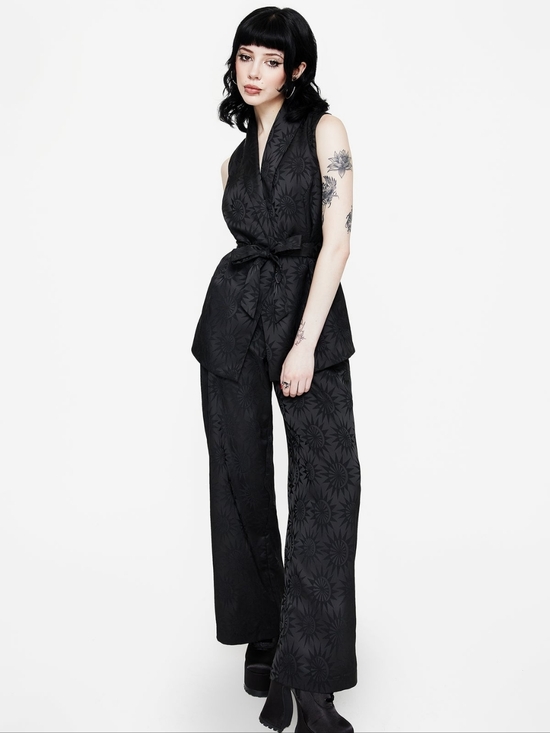 Disturbia Pants - Semine Celestial Disturbia Wide-Leg Pantsuit Set